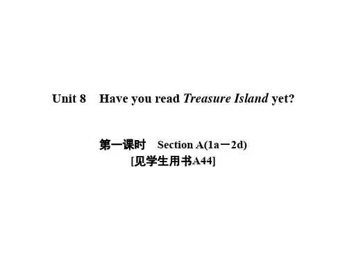 2020春人教版(宁波专版)八年级英语下册课件：Unit 8 Section A(1a-2d) (共13张PPT)
