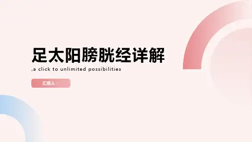 足太阳膀胱经详解