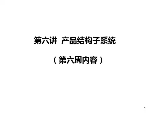 管理信息系统第六讲易飞ERP产品结构子系统PPT课件