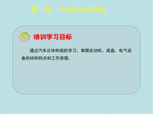 汽车修理工(初级)第一章