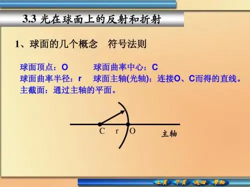 几何光学的基本原理3.3
