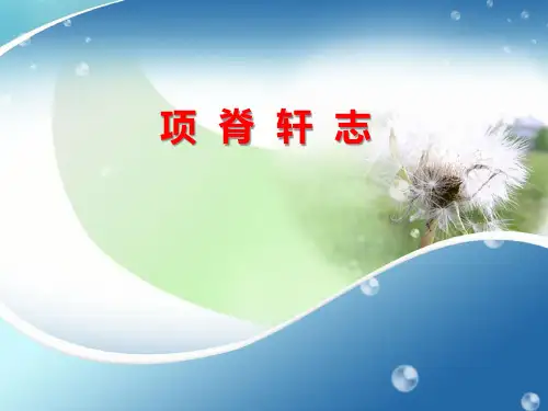 部编版选择性必修下册《项脊轩志》课件(共三篇)