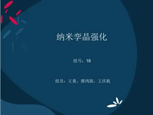 纳米孪晶强化