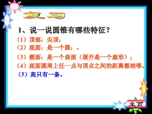 圆锥的体积微课小课件ppt