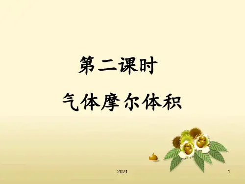 第三节--物质的量第二课时PPT课件