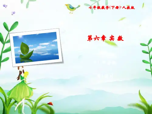 新人教版 七年级数学下册 第6章 实数 课时同步练习+专项提升+单元综合检测 课件合集(含答案解析)