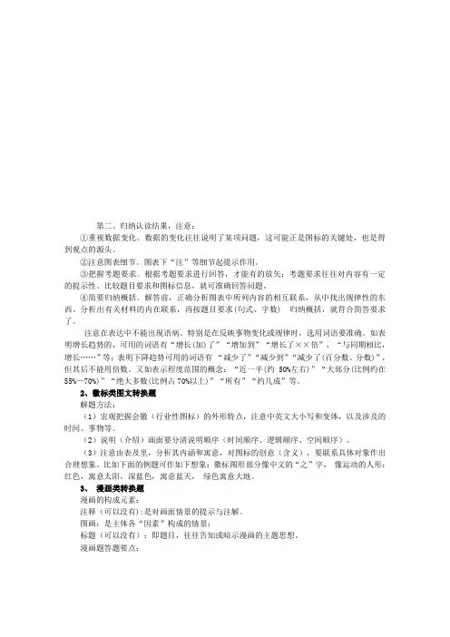 第10讲 图文转换(教学案) -高考语文二轮复习精品资料(学生版)