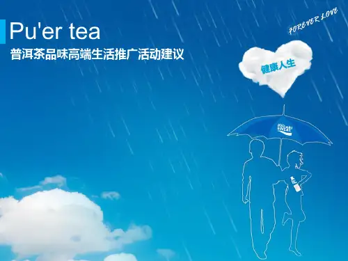 普洱茶新品牌上市推广策划方案