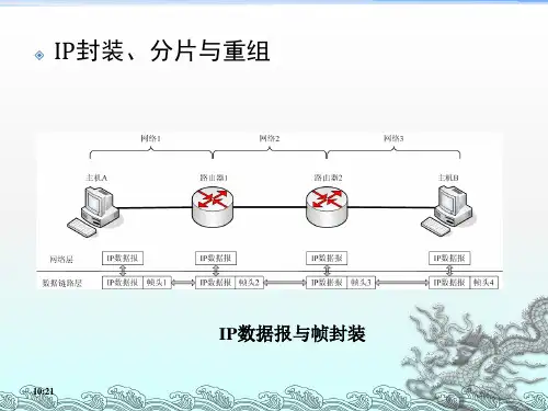 IP数据报的分片和重组