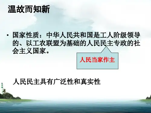 政府的职能ppt