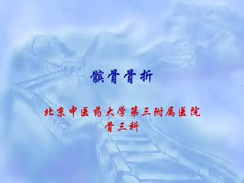 髌骨骨折PPT课件
