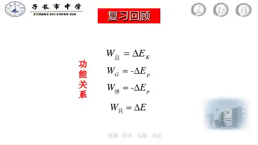 第8课时：摩擦力做功与内能(1)
