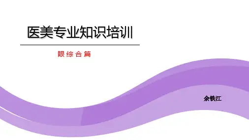 医美专业知识培训课件实用PPT(43张)