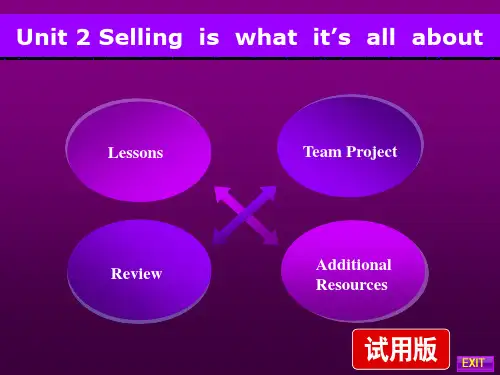 商务综合英语课件Unit 2