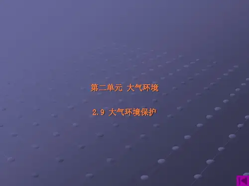 大气环境保护ppt课件