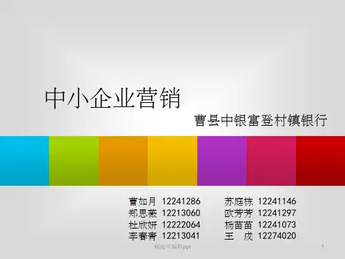 曹县中银富登村镇银行案例