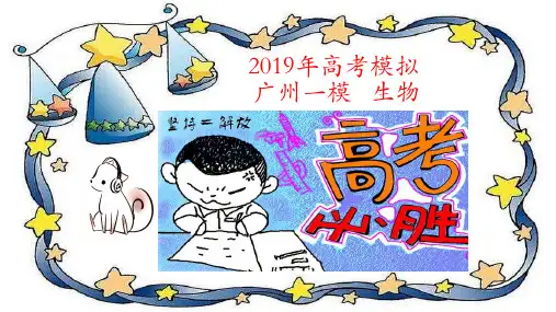 2019年广州一模