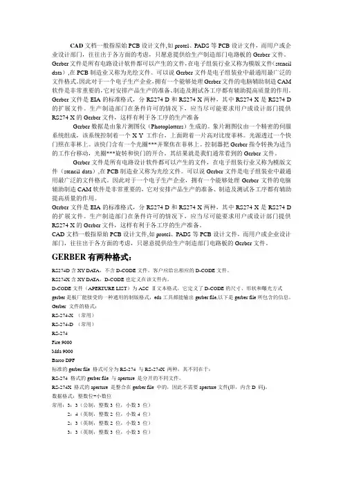 Gerber介绍