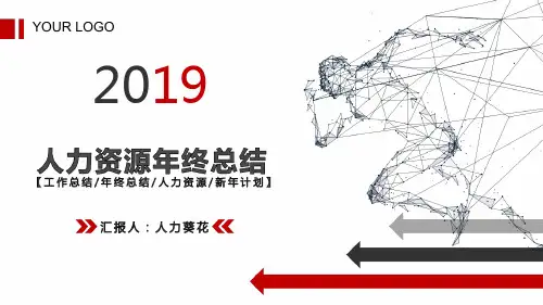人力资源工作总结汇报ppt课件