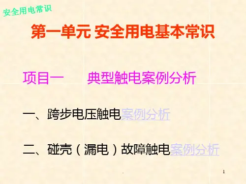 跨步电压触电案例分析
