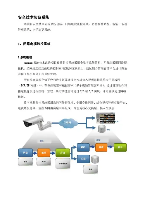 安全技术防范系统方案