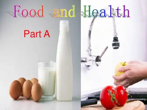 六年级上册英语课件-Unit 3《Food and Health》(Part A)｜闽教版  (共40张PPT)