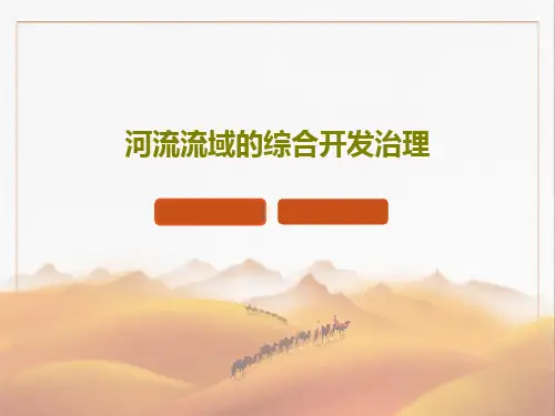 河流流域的综合开发治理23页PPT