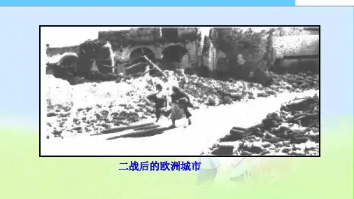 初中九年级历史下册第9课西欧和日本经济的发展人教新课标版PPT课件
