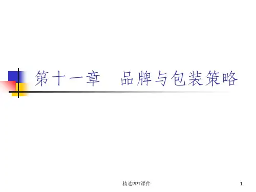 品牌与包装策略ppt课件 (5)
