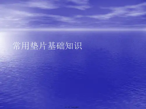 常用垫片基础知识