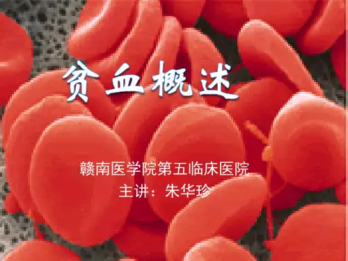 贫血概述