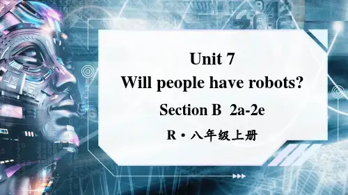 八年级英语上册课件《Unit-7(Section-B-2a-2e)》