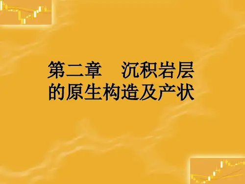 构造地质学——沉积岩层的原生构造及产状