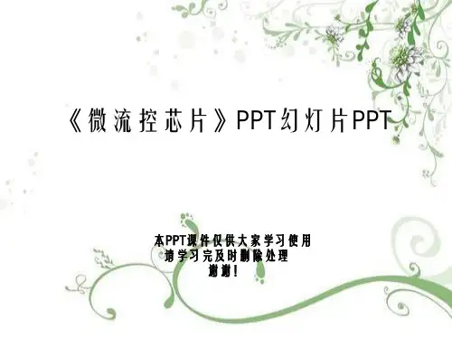 《微流控芯片》PPT幻灯片PPT