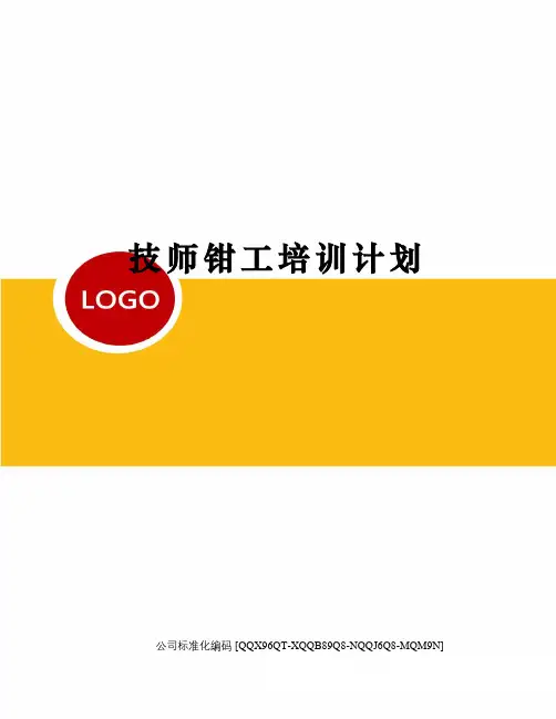 技师钳工培训计划