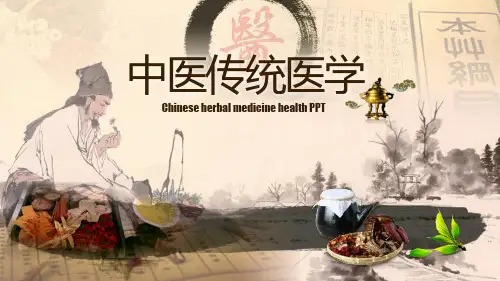 中医传统医学PPT模板