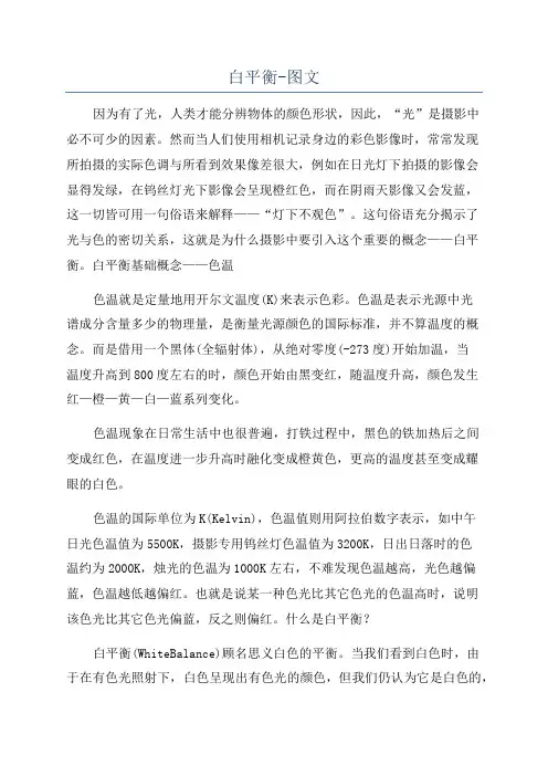 白平衡-图文