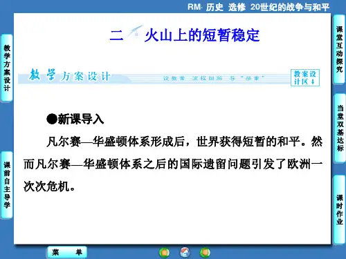 《火山上的短暂稳定》课件 02