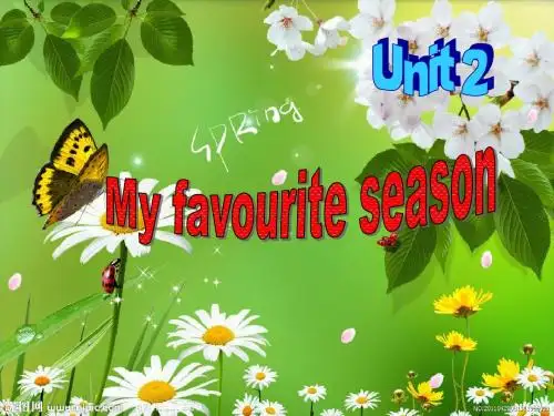 新人教版 五下 Unit2 My favourite season A learn