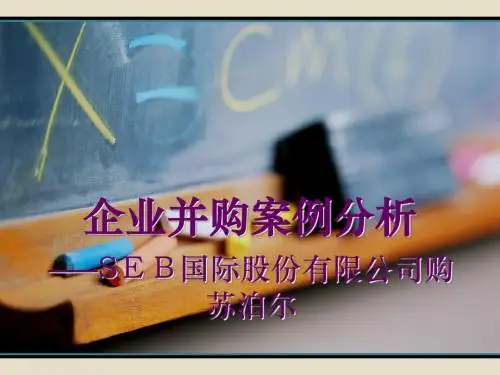 SEB国际股份有限公司购苏泊-PPT资料11页