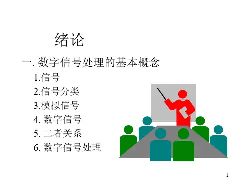 数字信号处理-绪论ppt课件
