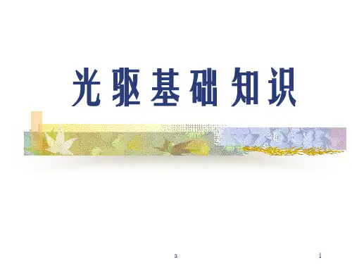 《光驱基础知识》PPT课件