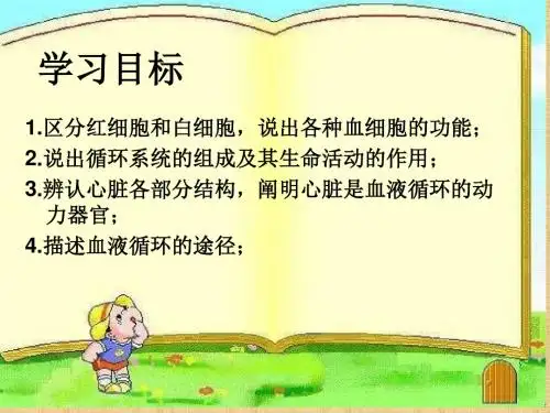 北师大版生物七下第9章《人体内的物质运输》ppt课件