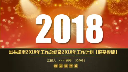 磁共振室2018年工作总结及2018年工作计划【超赞模板】