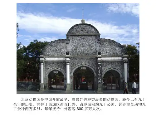 美术人美版一年级下册北京动物园课件