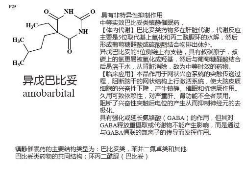 药物化学第七版重点药物