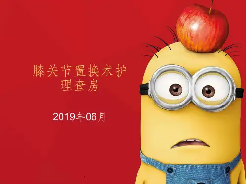 膝关节置换术护理查房PPT课件