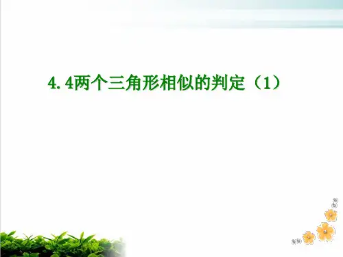 《相似三角形》精品ppt人教版1