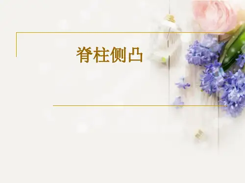 脊柱侧凸ppt课件