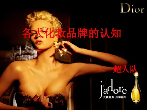 各大化妆品牌的认